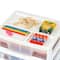 IRIS 13" Clear Tabletop Storage Drawers